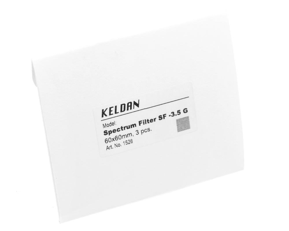 KELDAN SF -3.5 Green Spectrum Filter Film 60x60