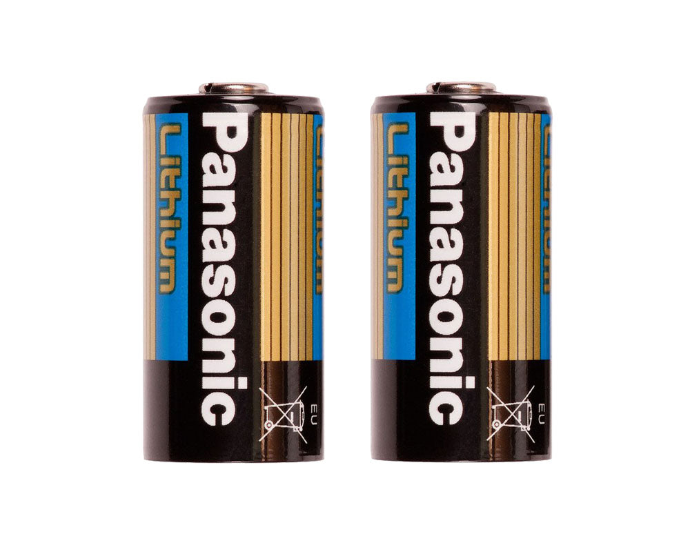 IKELITE 2-Pack CR123 Lithium Batteries