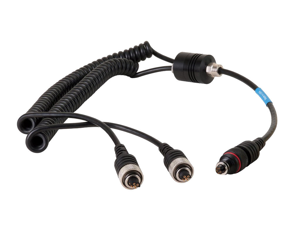 IKELITE Manual Dual Sync Cord - 2 Ikelite Strobes To Nikonos Bulkhead