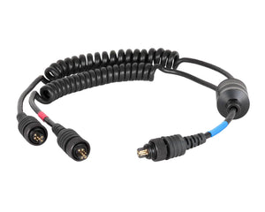 IKELITE TTL DUAL SYNC CORD - 2 IKELITE DS STROBES TO IKELITE BULKHEAD (Updated)