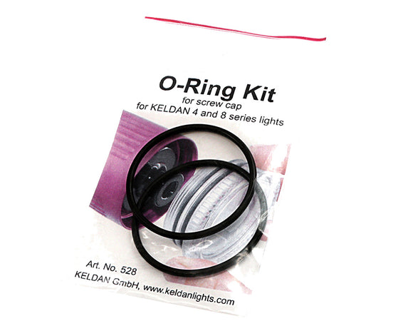 KELDAN O-RING KIT FOR 4, 8 LIGHTS SCREW CAP