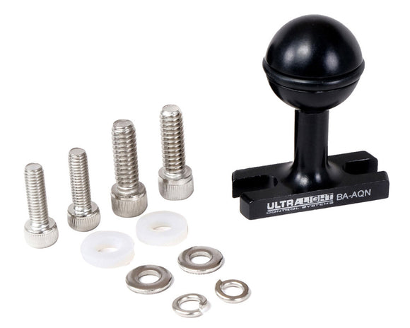 ULTRALIGHT BA-AQN BASE ADAPTER WITH BALL & NARROW MOUNTING PLATE