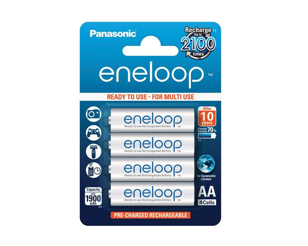 ENELOOP AAx4 Rechargeable Battery