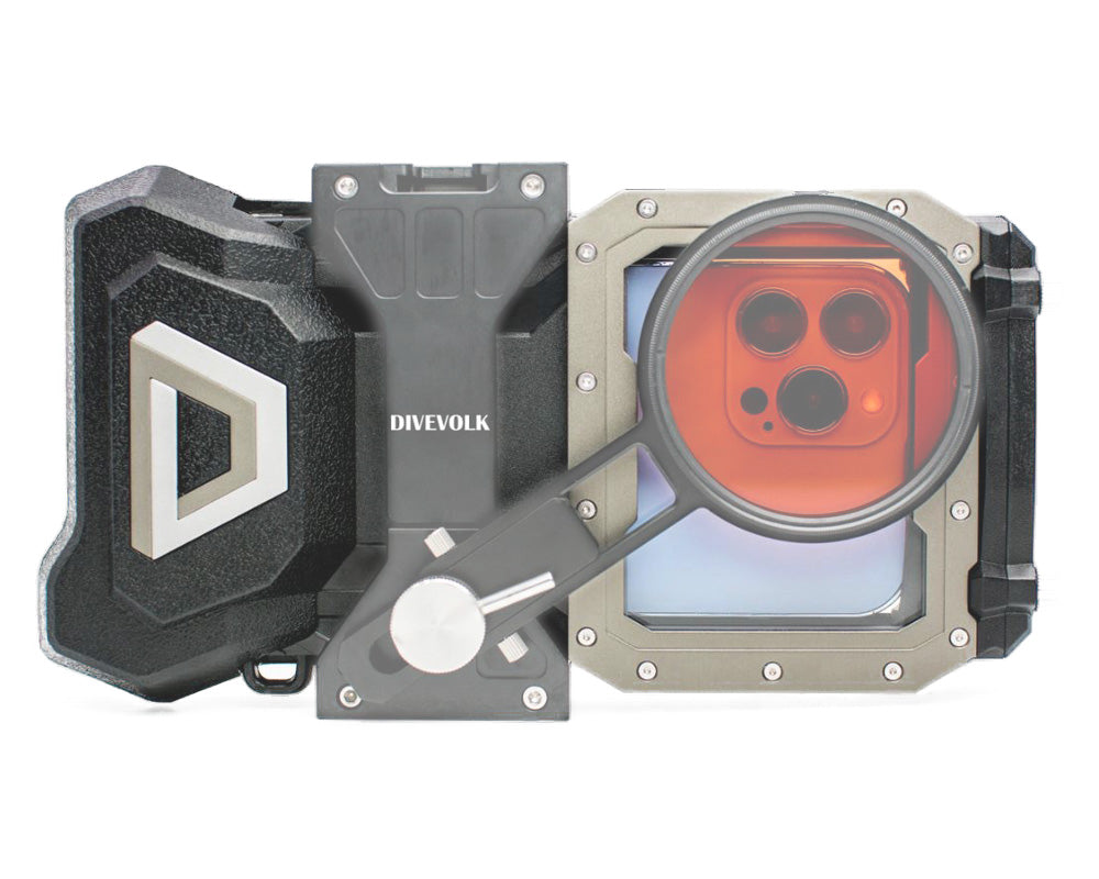 DIVEVOLK Seatouch 4 Max Underwater Phone Housing With Adaptor
