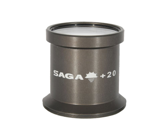 SAGA +20 DIOPTER ACHROMATIC MACRO LENS