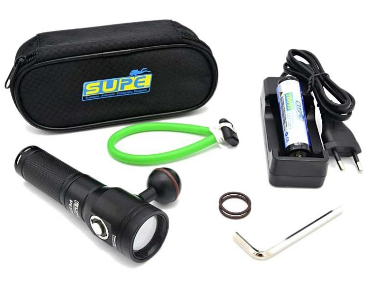 SCUBALAMP SUPE PV10S 1200 Lumens Focus Light