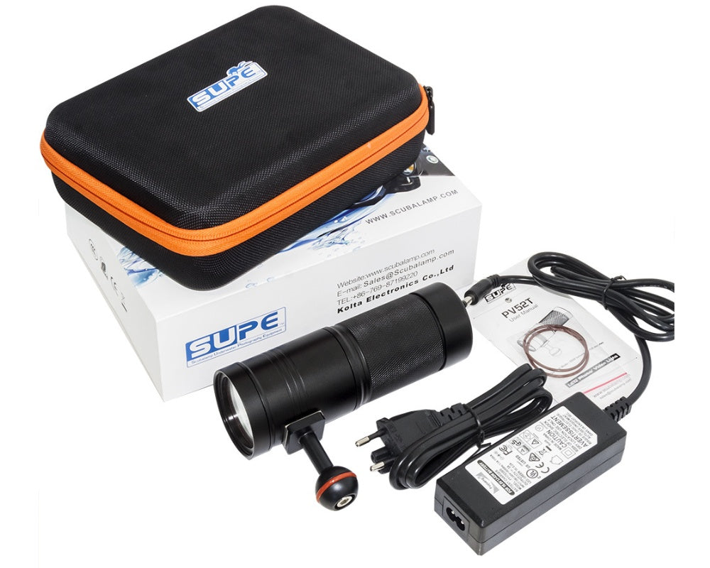 SCUBALAMP SUPE PV52T V2 5000 Lumens Video Light