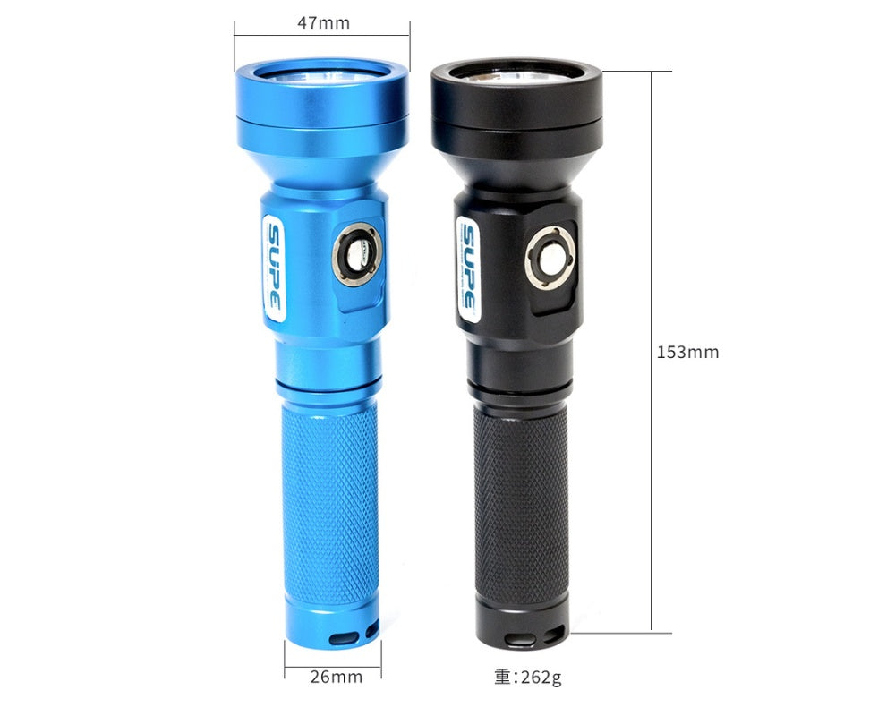 SCUBALAMP SUPE RD90 V2 2000 Lumens Dive Light