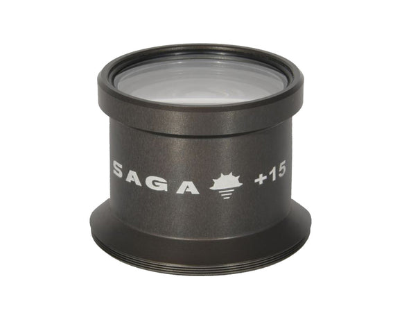 SAGA +15 DIOPTER ACHROMATIC MACRO LENS