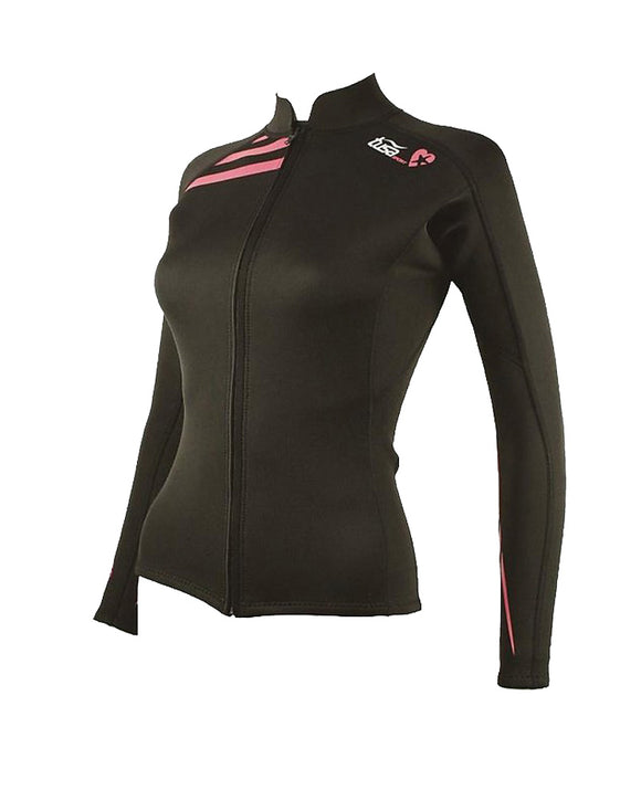 TUSA SPORT UA5122 2MM WOMEN’S FULL ZIP LONG SLEEVE