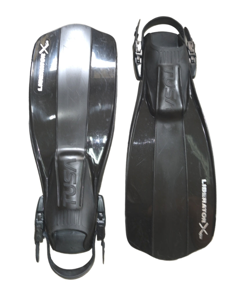 USED TUSA LIBERATOR X10 FINS - BLACK/ SMALL